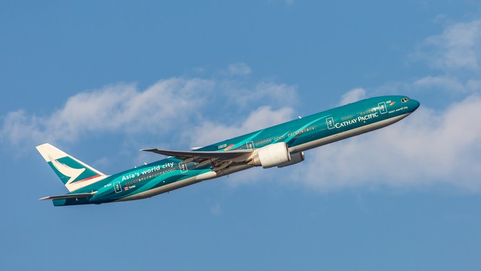 Boeing 777 spoločnosti Cathay Pacific