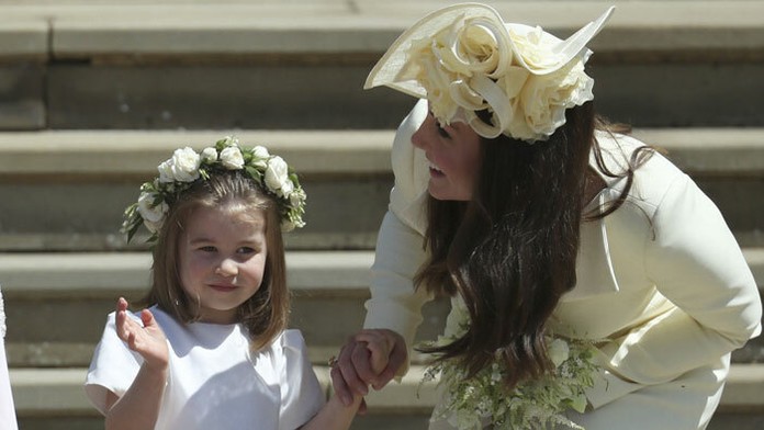 Kate Middleton a princezná Charlotte