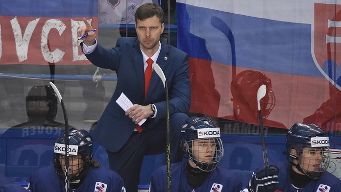 Reprezentačný tréner hráčov do 18 rokov Norbert Javorčík.