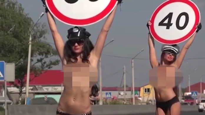 V Rusku zaviedli nový druh dopravného značenia.