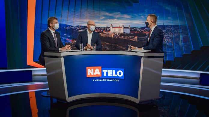 Peter Žiga a Richard Sulík.