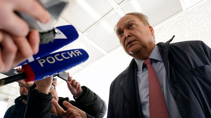 Ruský veľvyslanec v USA Anatolij Antonov.