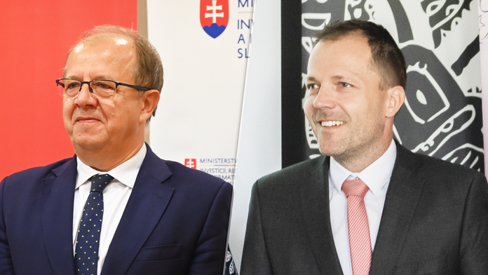 Richard Rybníček a Peter Kaščák