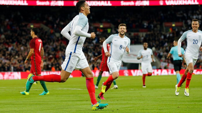 Anglicko porazilo Portugalsko.