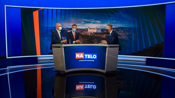 Richard Sulík a Juraj Blanár v Na telo.