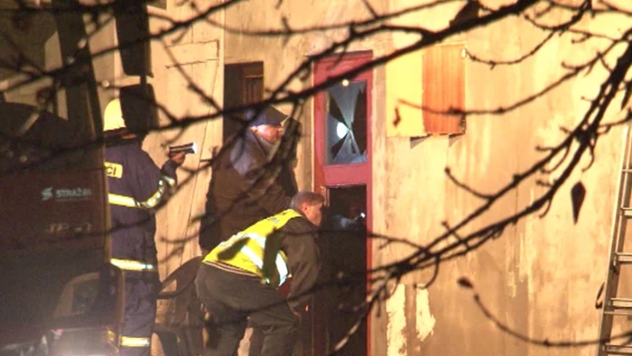 Dom v Trnovci nad Váhom, v ktorom horelo a po požiari zomrel Peťko.