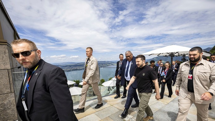 Na snímke ukrajinský prezident Volodymyr Zelenskyj.