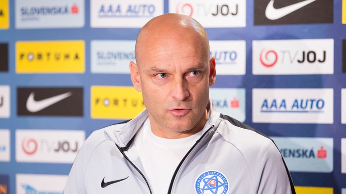 Tréner slovenskej futbalovej reprezentácie do 21 rokov Adrián Guľa.
