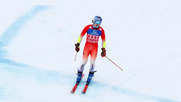 Zaváhanie Odermatta prišlo až v poslednom obrovskom slalome sezóny. Jeho chybu využil na víťazstvo Meillard