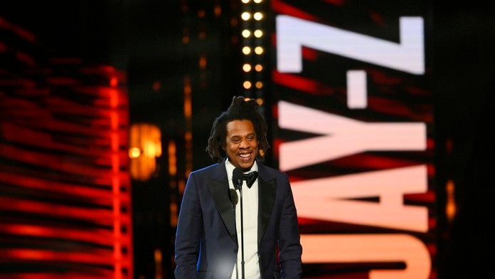 Raper Jay-Z.