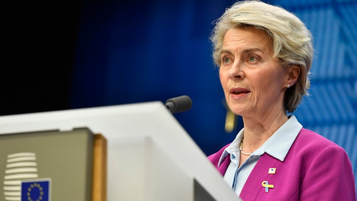 Šéfka Európskej komisie Ursula von der Leyenová. 