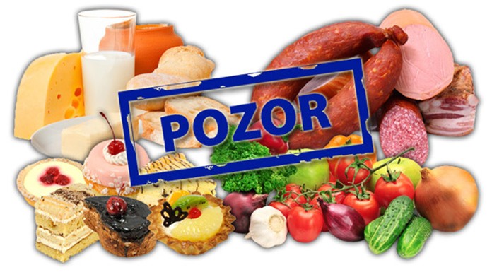 Pokazené potraviny - ilustračná snímka