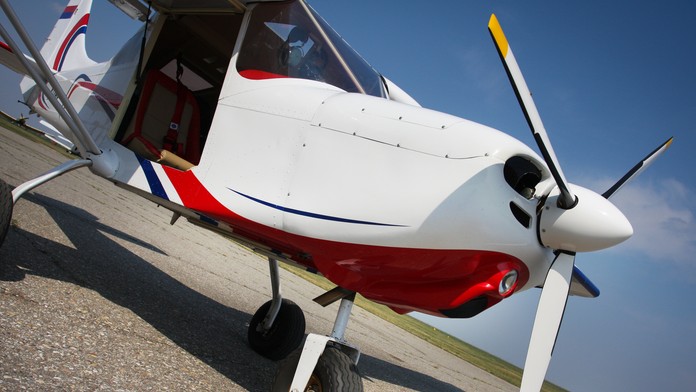 Malé lietadlo- ilustračná snímka.