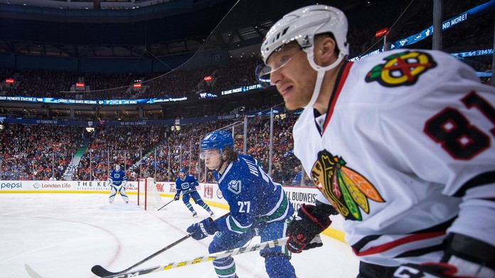 Marián Hossa dal ďalší víťazný gól.