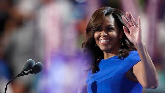 Michelle Obamová.