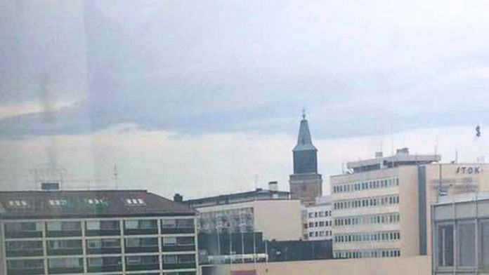 Pohľad na námestie v Turku, kde muž zaútočil nožom na ľudí.