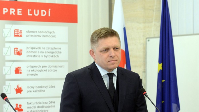Predseda vlády Robert Fico