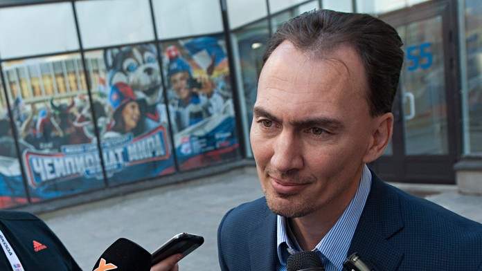 Na zápas Slovensko - Fínsko prišiel do Petrohradu aj Miroslav Šatan. (archív MS 2016)