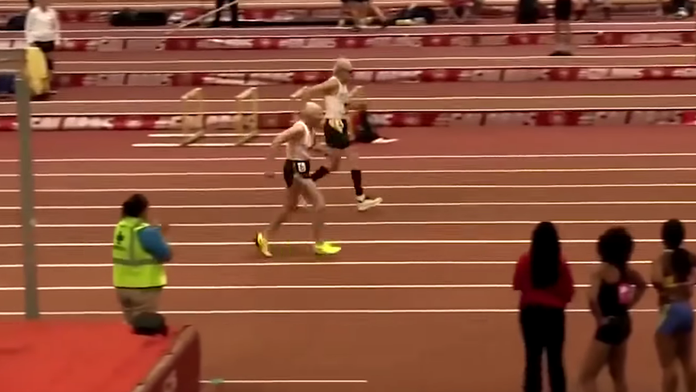 Šprintérsky súboj veteránov.