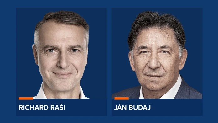 Richard Raši a Ján Budaj.
