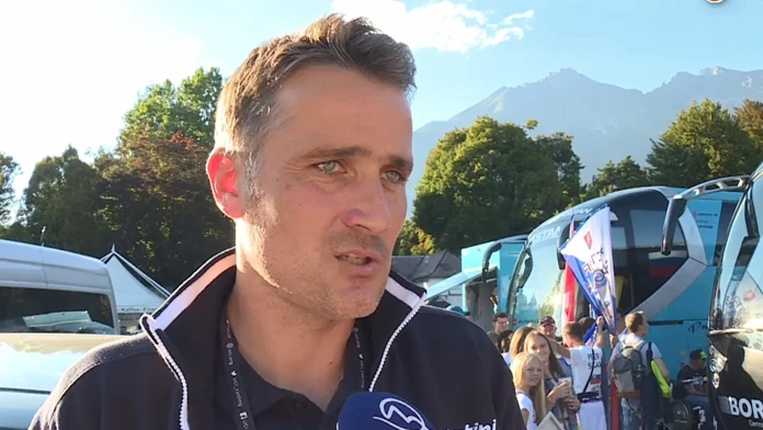 Tréner cyklistickej reprezentácie Ján Valach.