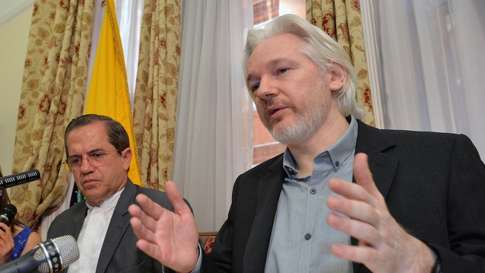 Julian Assange.