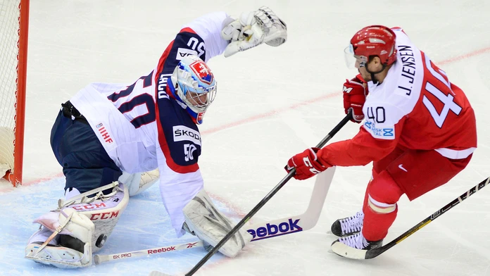 Ján Laco vs. Jesper Jensen na MS 2014.