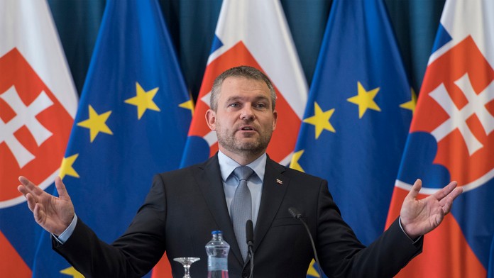 Na snímke premiér SR Peter Pellegrini