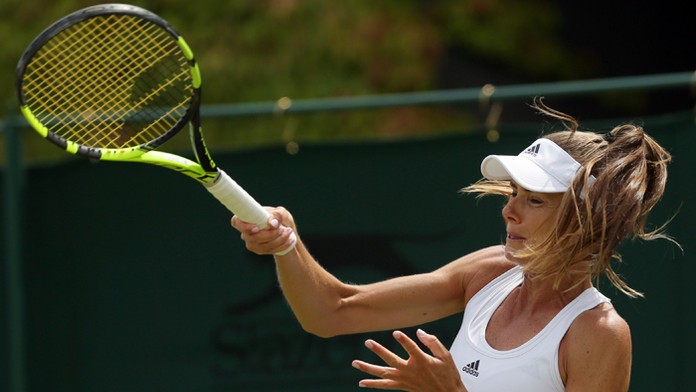 Daniela Hantuchová na Wimbledone.