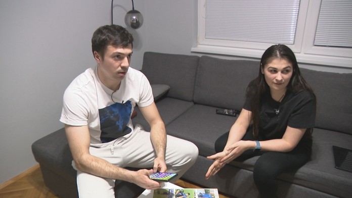 Ukrajinec Saša prišiel na Slovensko hrať futbal. Bojí sa o blízkych, s ktorými sa mu nedarí skontaktovať