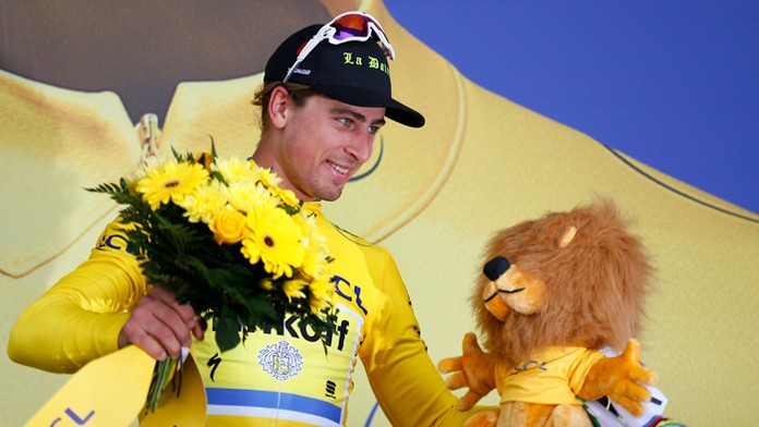 Peter Sagan je prvý Slovák v histórii, ktorý si obliekol na TdF žltý dres.