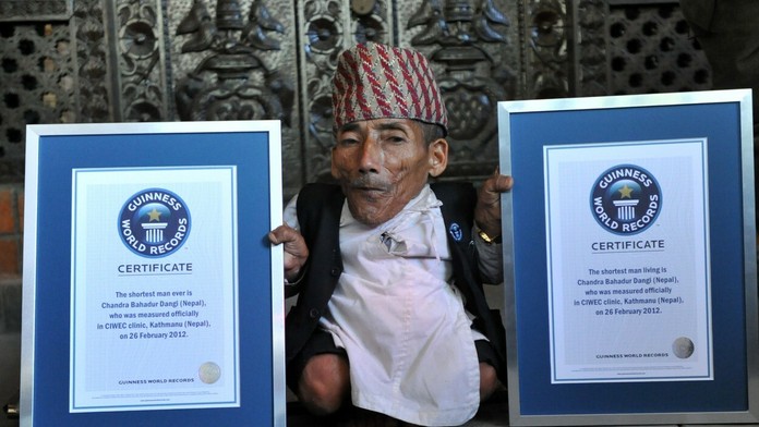 Nepálčan Čandra Bahádur Dangi