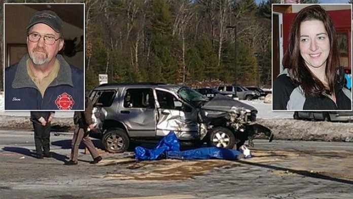 Hasic, nehoda, dcéra, New Hamshire, USA