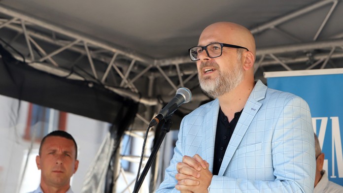 Na snímke riaditeľ kancelárie ZMOS Michal Kaliňák