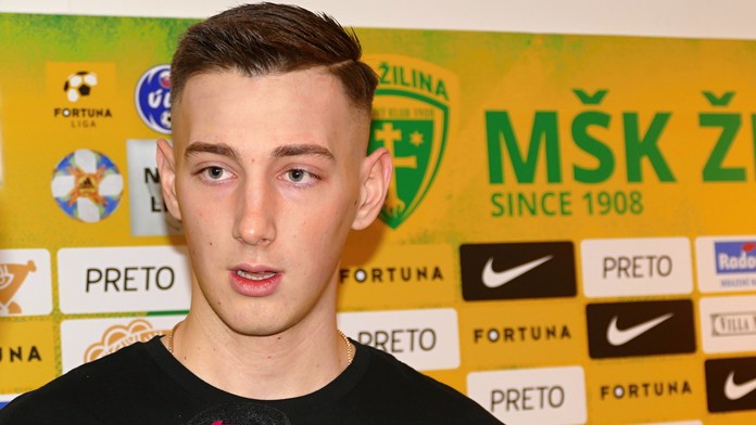 Róbert Boženík zo Žiliny počas úvodného zrazu zimnej prípravy.