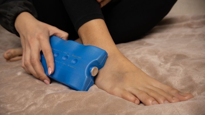 Vyvrtnutý členok (ilustračná snímka)