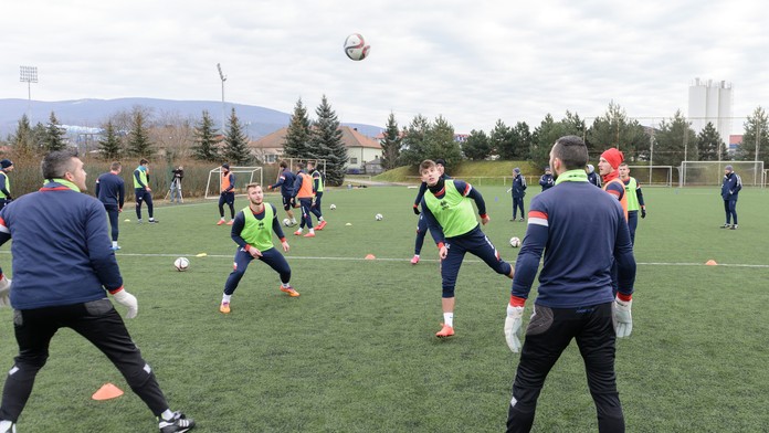 Futbalisti ViOn Zlaté Moravce- ilustračná snímka.