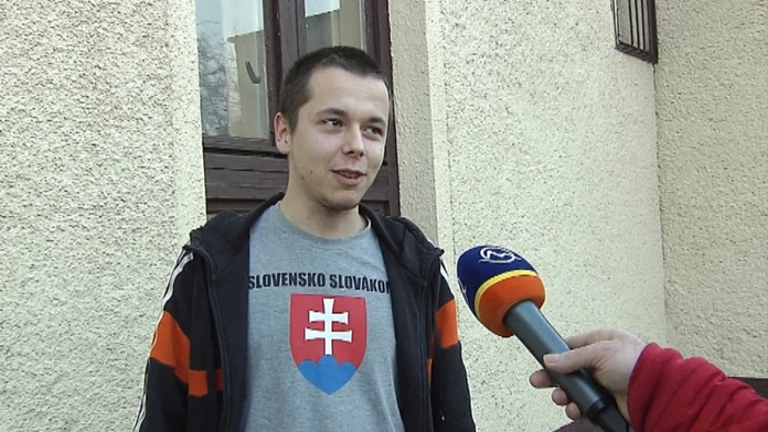 Mladý extrémista Dávid Kúrňava