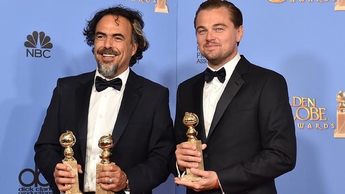 Alejandro Gonzalez Inarritu a Leonardo DiCaprio 