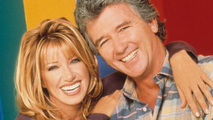 Suzanne Somers a Patrick Duffy v sitkome Krok za krokom