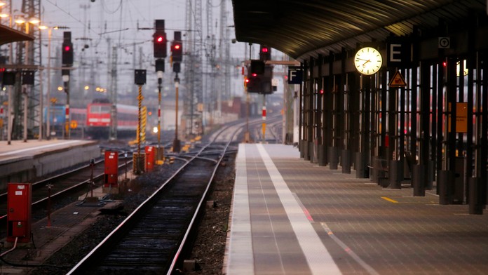 Železničná stanica - ilustračná foto