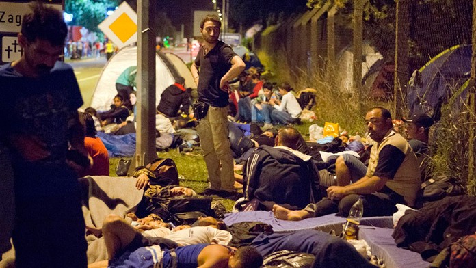 Do Chorvátska prišlo v priebehu menej než dvoch dní 11.000 migrantov.