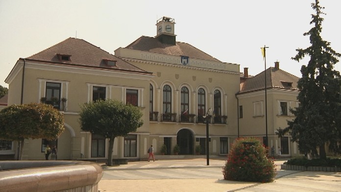 Mestský úrad v Michalovciach.