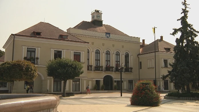 Mestský úrad v Michalovciach.