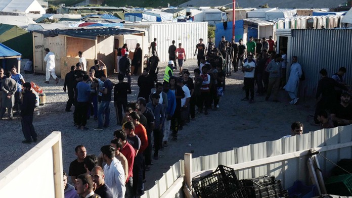 "Džunľga" v Calais.