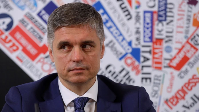 Ukrajinský veľvyslanec Vadym Prystajko.