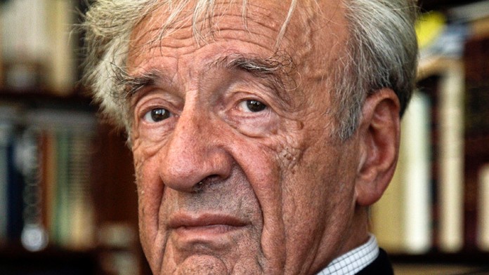 Židovský spisovateľ a nositeľ Nobelovej ceny za mier Elie Wiesel.