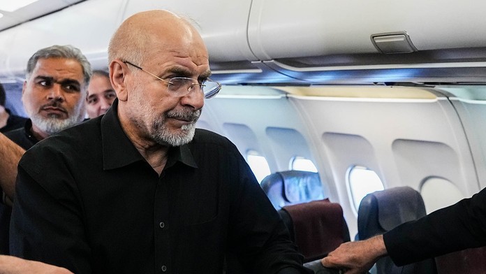 Iránsky hlavný vyjednávač Mohammad Báker Kálíbáf.