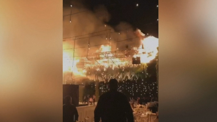 Požiar na mexickej svadbe