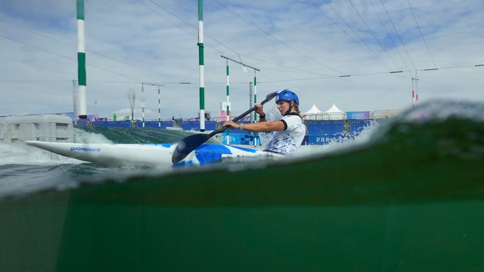 Na snímke slovenská reprezentantka vo vodnom slalome a kajakárka Eliška Mintálová